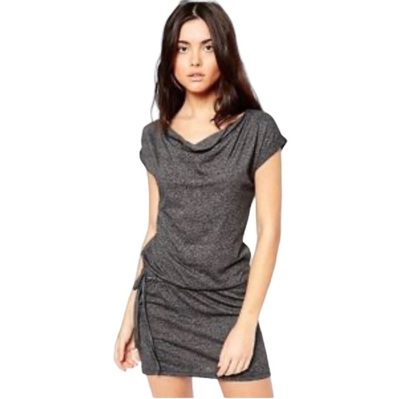 Bench Spectacle Athletic Dress in Heathered Black Women's Medium - Picture 1 of 8